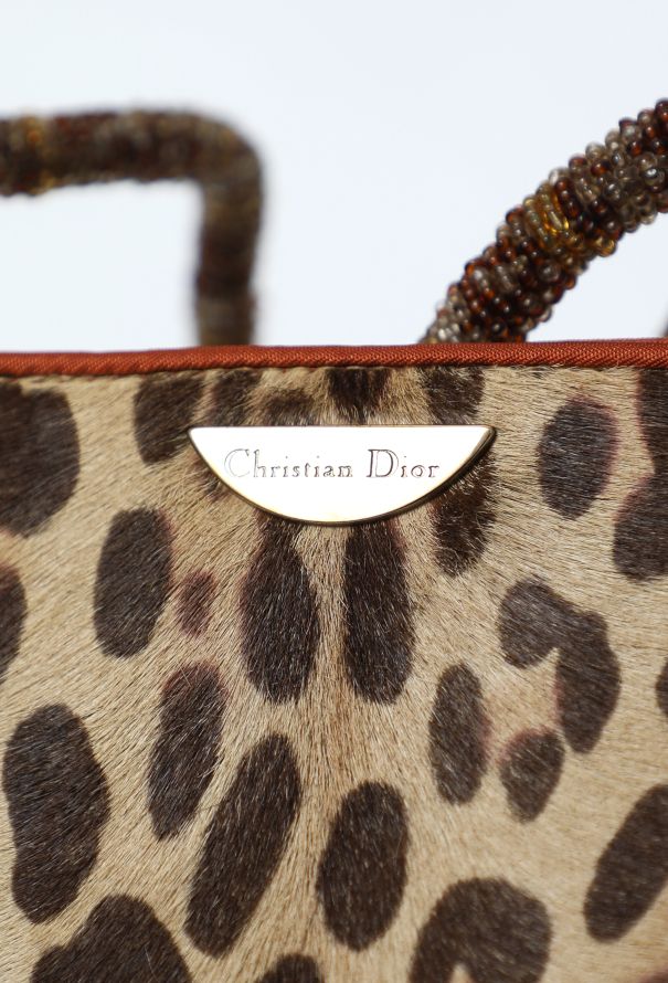 Dior Vintage Pony Hair Tote Bag - 12