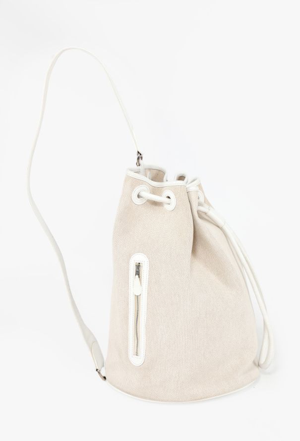 Hermès Courchevel & Toile H Matelot Marin PM Bag - 3
