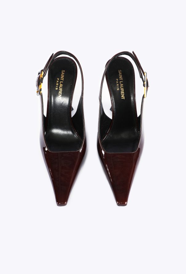Saint Laurent Marron Glacé Dune Pumps, S/S 2024 - 3