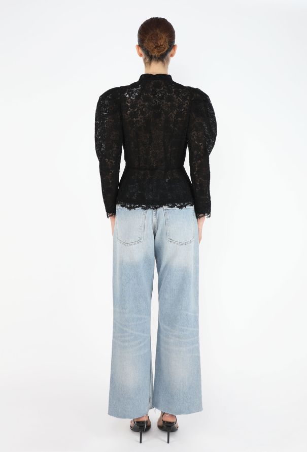 Dior 2023 Battenberg Lace Blouse - 4