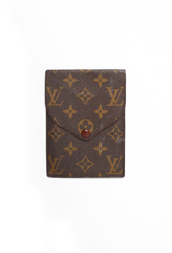 Louis Vuitton - Authenticated Passport Cover Purse - Cloth Brown for Women, Very Good Condition