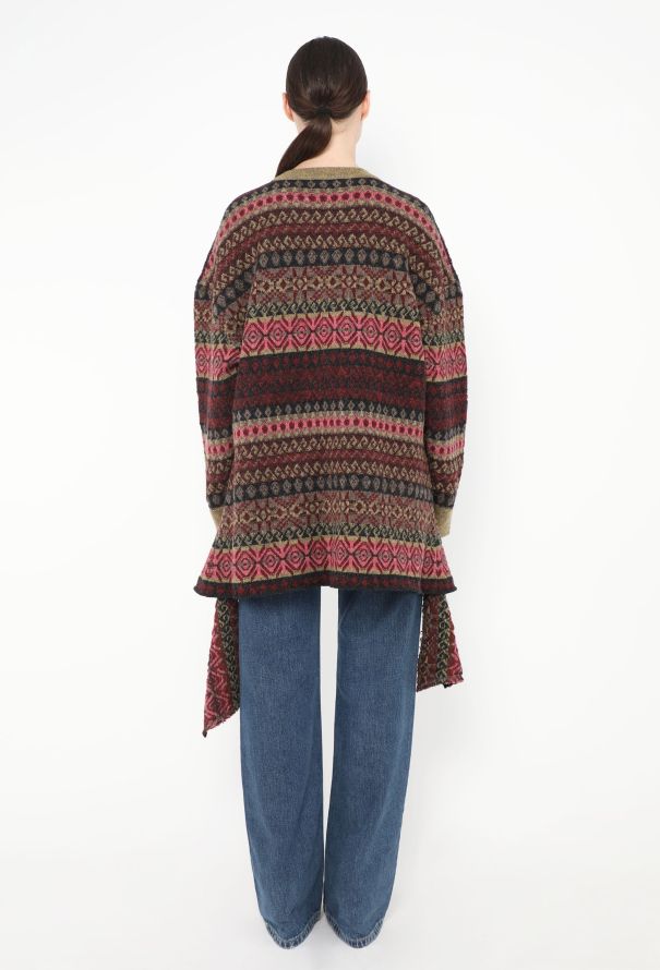 Balenciaga F/W 2016 Oversized Geometric Sweater - 5