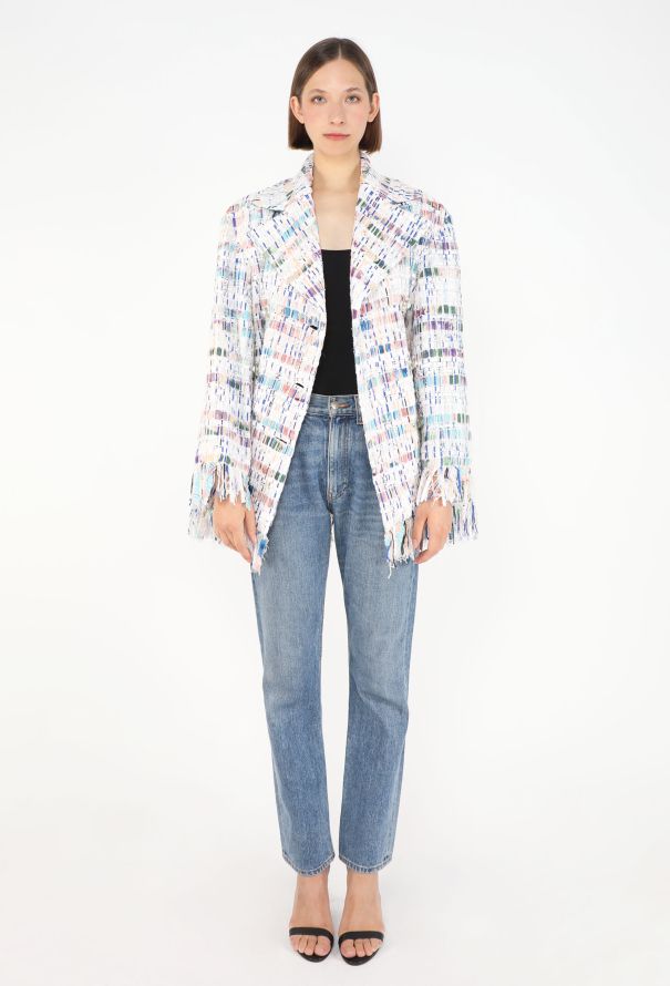 Chanel STUNNING S/S 2018 Lesage Tweed Jacket - 4