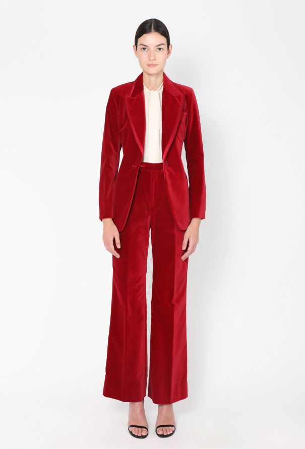 Gucci ICONIC Tom Ford F/W 1996 Velvet Suit - 7