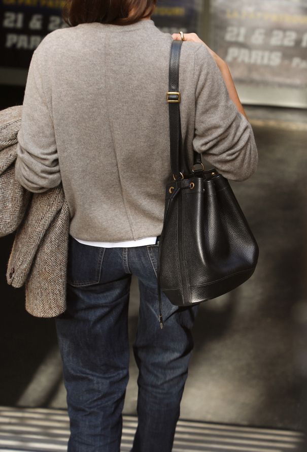 Hermès '90s Black Ardennes Market Bag - 2