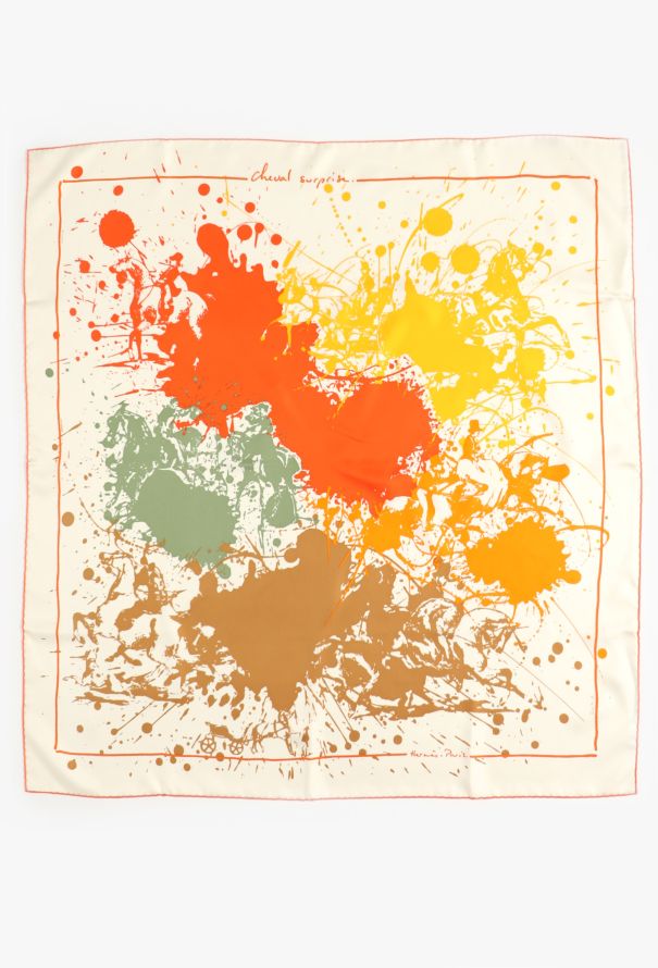 Hermès 2016 'Cheval Surprise' 90cm Silk Carre - 1