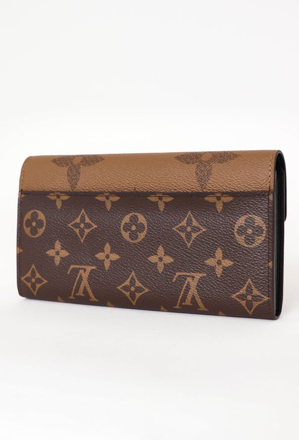 Louis Vuitton Monogram Reverse Sarah Wallet - 5 Louis Vuitton Monogram Reverse Sarah Wallet - 5