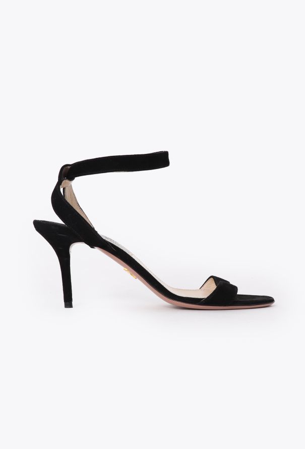 Prada Suede Slingback Sandals - 1
