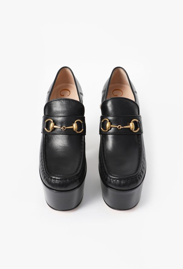 Gucci 2018 Vegas Pearl Platform Loafers - 3