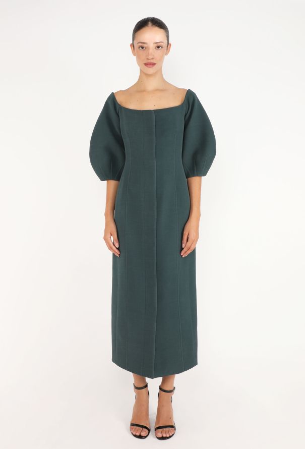 Gabriela Hearst Majano Off-Shoulder Dress, 2023 - 2
