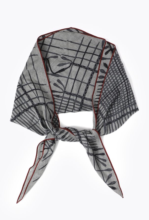 Hermès Cashmere Large Losange Scarf - 1