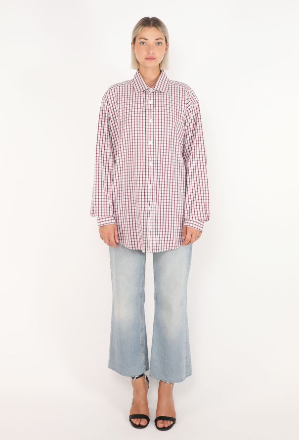 Hermès Checkered Cotton Shirt - 3