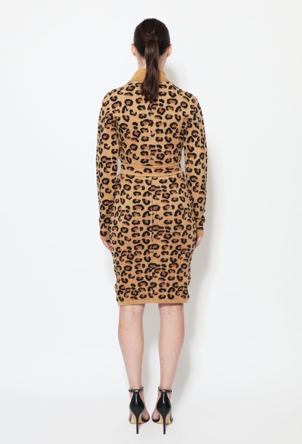 F/W 1991 Leopard Knit Bouclé Skirt - Alaïa | ReSee