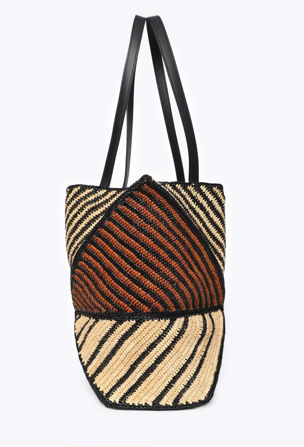 Loewe x Paula's Ibiza Puzzle Fold Raffia Tote, 2024 - 5