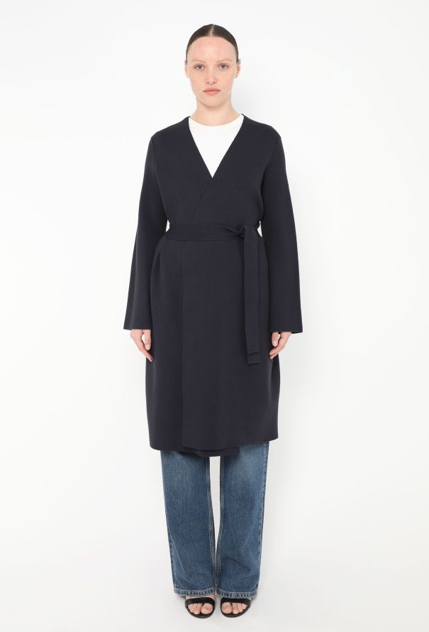The Row Maiph Oversized Belted Wrap Coat - 1