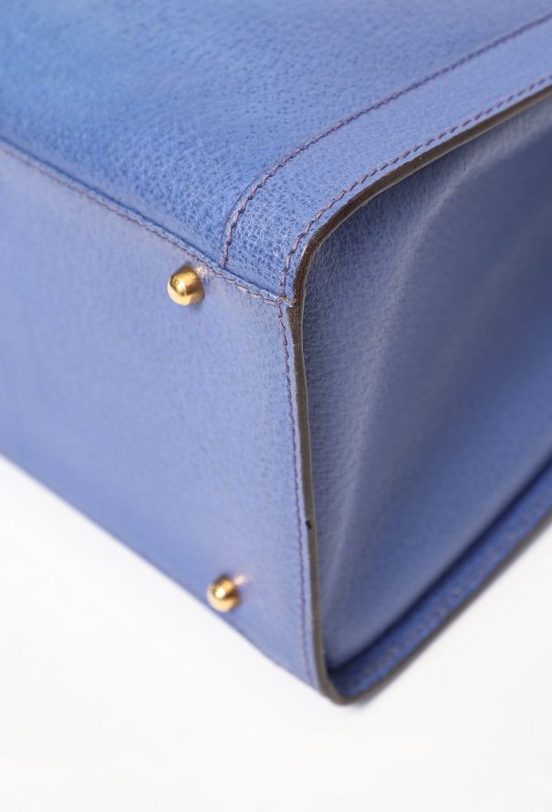 Gucci Blue Diana Bamboo Tote Bag - 9