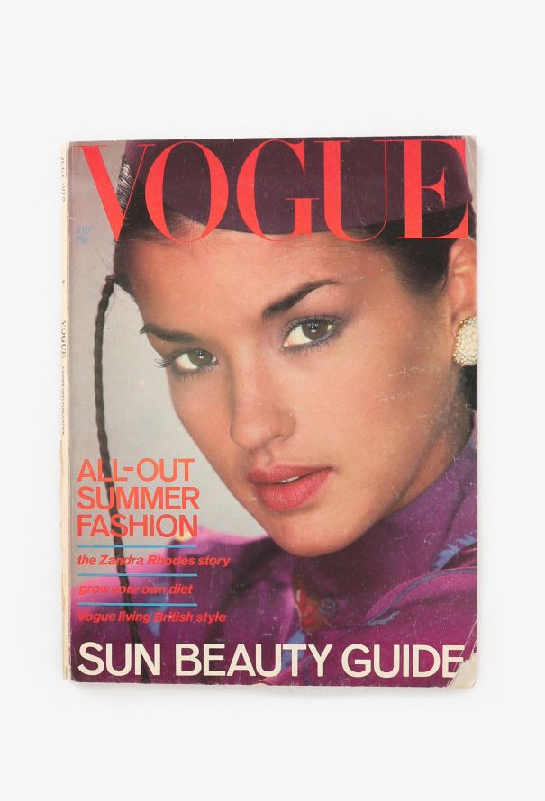 VOGUE UK 1978 Janice Dickinson Summer Set - 2 VOGUE UK 1978 Janice Dickinson Summer Set - 2