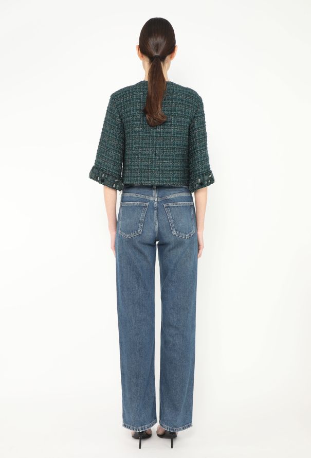 Chanel F/W 2012 Iridescent Tweed Jacket - 5