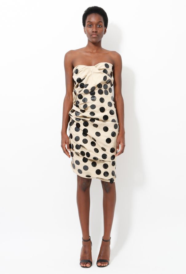Polka dot sequin dress discount