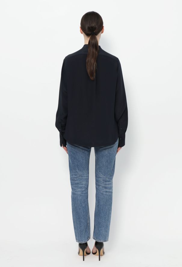 Valentino Pre-Fall 2023 Silk Lavallière Blouse - 5