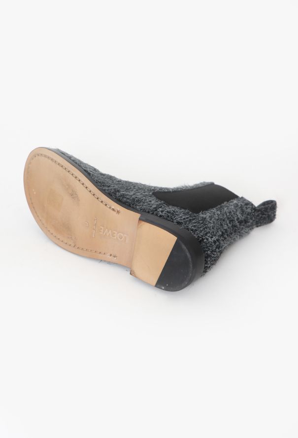 Loewe F/W 2023 Fuzzy Chelsea Boots - 6 Loewe F/W 2023 Fuzzy Chelsea Boots - 6