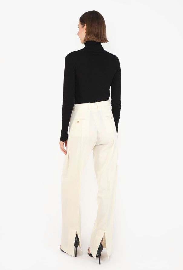 Céline F/W 2016 Twill Slit Trousers - 1