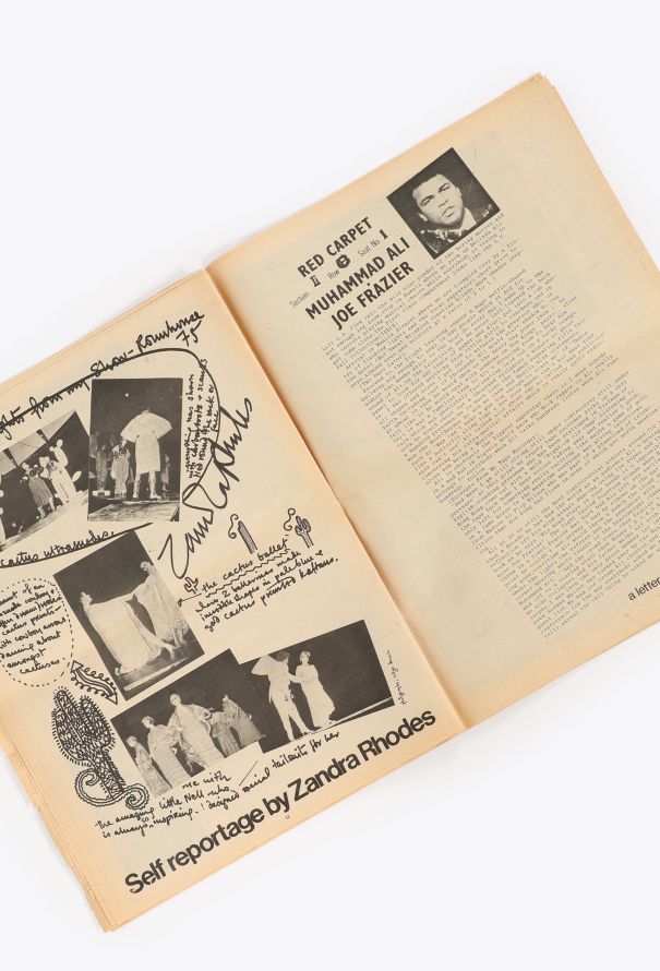 Interview Magazine Marisa Berenson, January 1976 Issue - 4