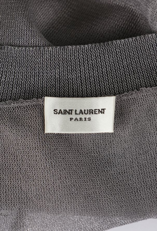 Saint Laurent Silk Knit Cardigan, 2024 - 5
