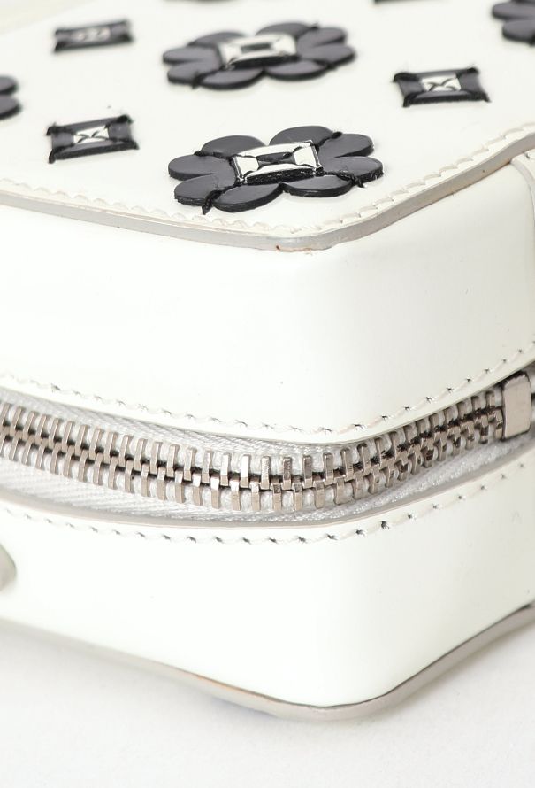 Prada Spazzolato Flowers Camera Bag - 8