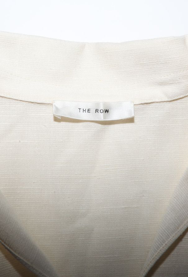 The Row 2024 Wen Ivory Linen Tunic - 6