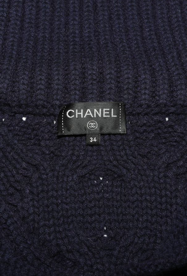 Chanel Pre-Fall 2018 Paris-Hamburg Cashmere Sweater - 5 Chanel Pre-Fall 2018 Paris-Hamburg Cashmere Sweater - 5