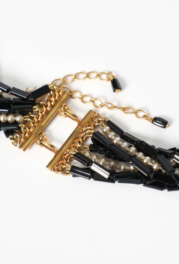 Chanel 2000s Multi-Strand Pearl Necklace - 4