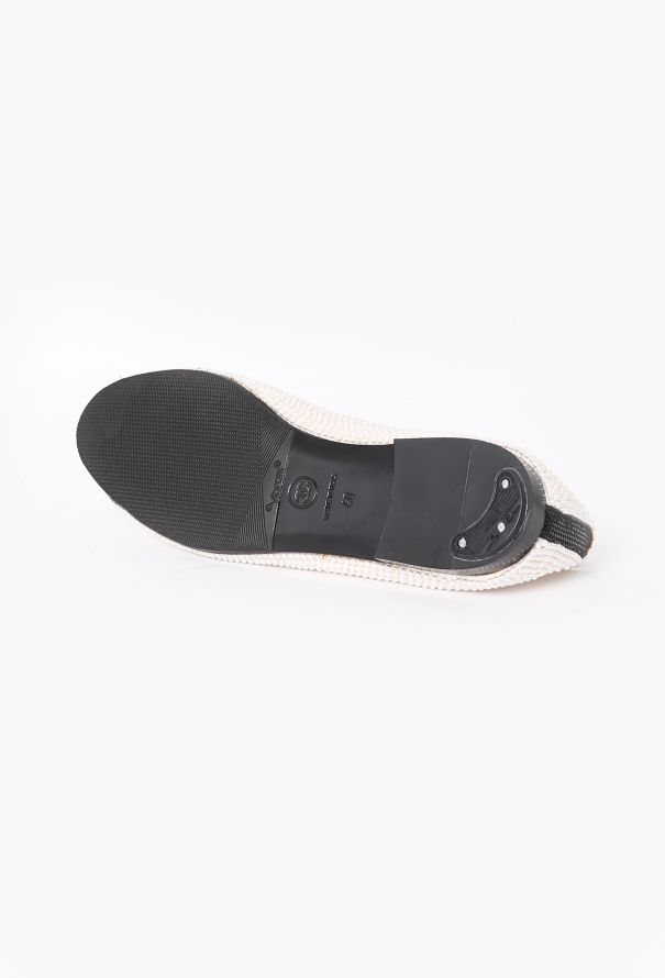 Chanel Pearl Cap-Toe Ballerinas - 5