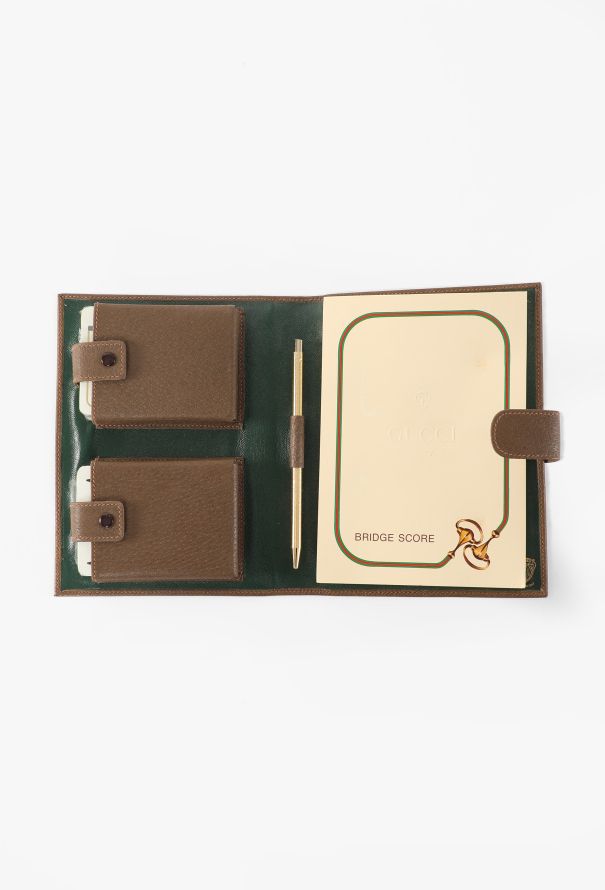 Gucci Vintage Leather Bridge Set - 2