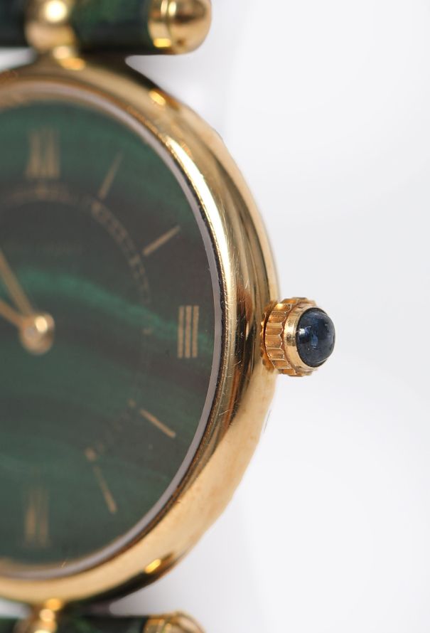 Van Cleef & Arpels x Piaget RARE 1970s Malachite Dress Watch - 5