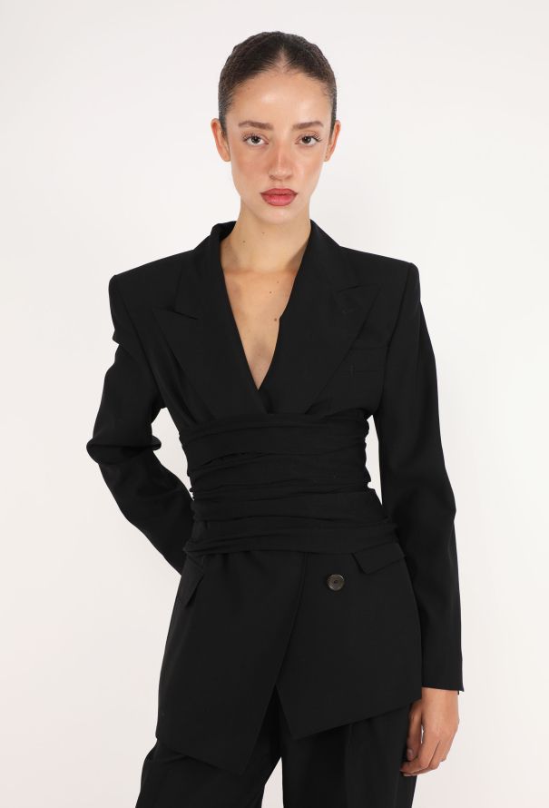 Saint Laurent 3-Piece Bondage Suit, S/S 2001 - 3