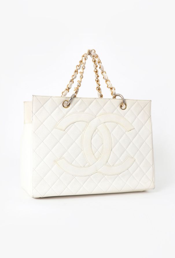 Chanel '90s Caviar Shopping Tote Bag - 2 Chanel '90s Caviar Shopping Tote Bag - 2