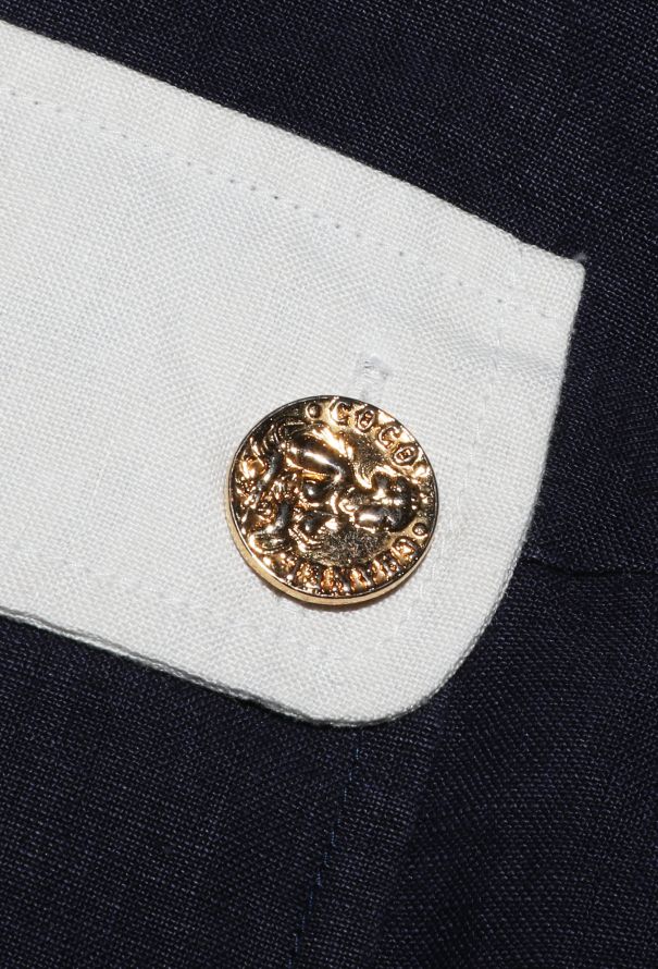 Chanel '80s Marinière Cropped Jacket - 6