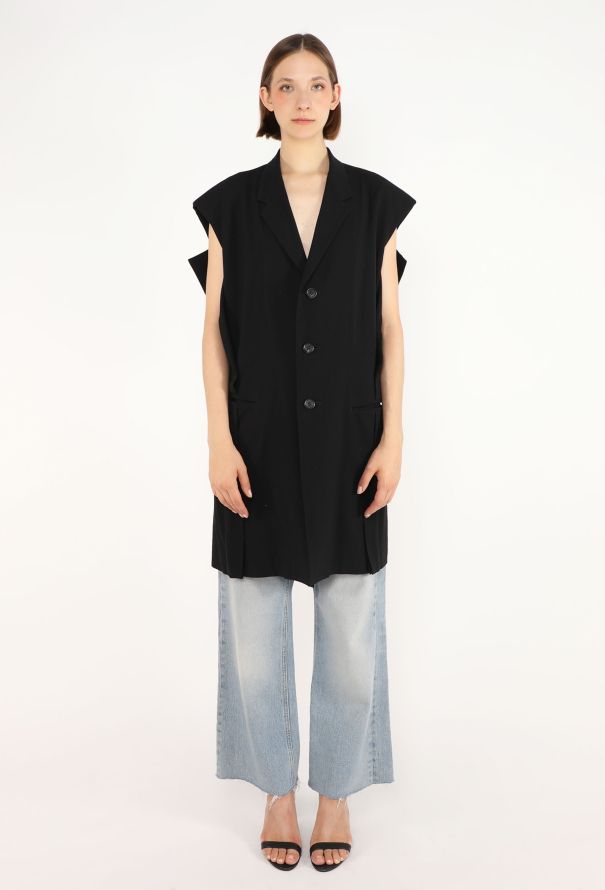 Yohji Yamamoto Tie-Up Cutaway Vest, 1994 - 1
