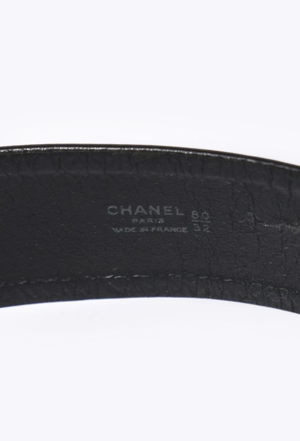 Chanel Medallion Chain & Leather Belt, F/W 1988 - 7