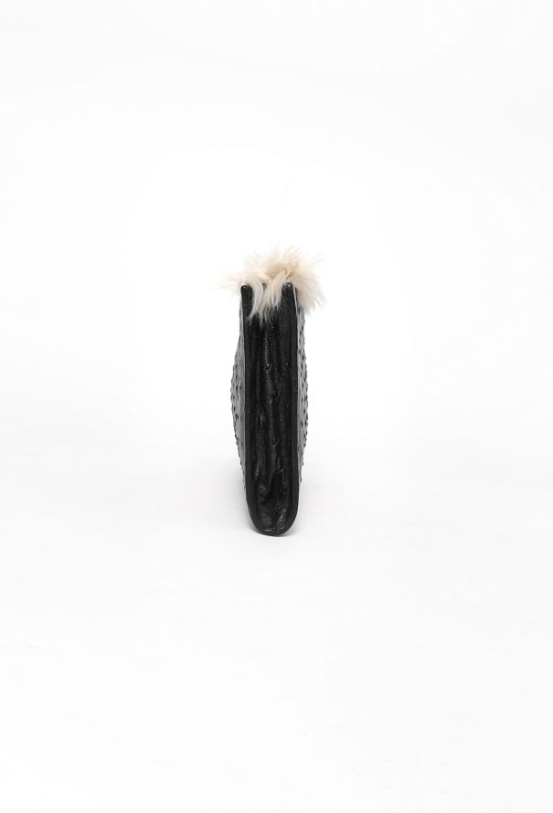 The Row Resort 2014 Ostrich & Alpaca Clutch - 5