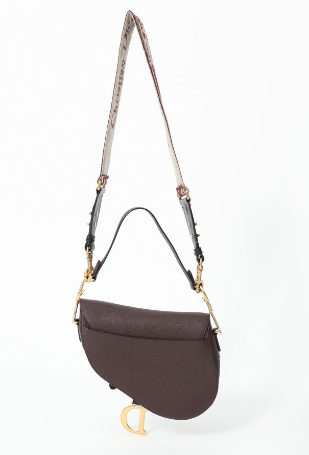 Christian Dior Amarante Medium Saddle Bag - 3