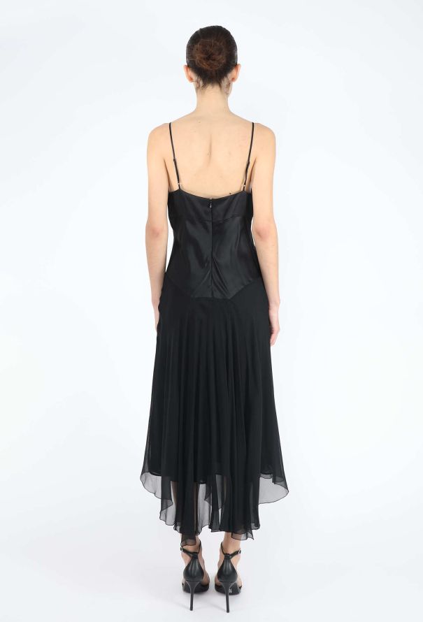 Alaïa RARE Spring 1990 Silk Slip Dress - 4
