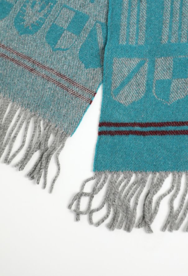 Hermès '70s Striped Wool Scarf - 4