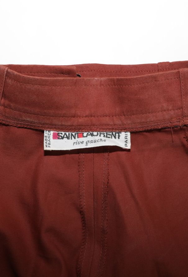 Saint Laurent Pleated Bermuda Shorts, S/S 1982 - 6