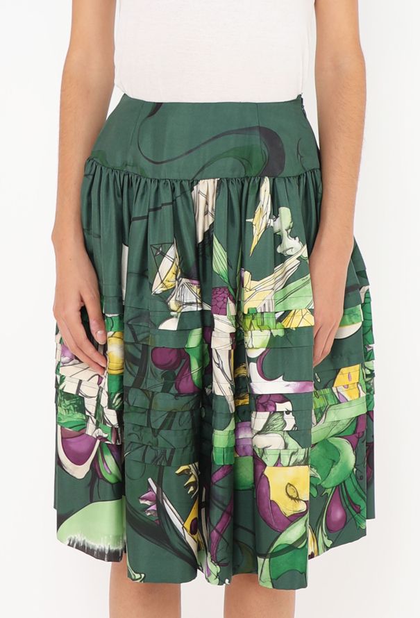 Prada Collector S/S 2008 Fairytale Pintuck Skirt - 4 Prada Collector S/S 2008 Fairytale Pintuck Skirt - 4