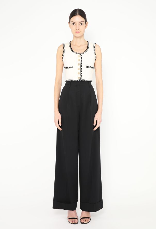 Chanel RARE F/W 1994 Scalloped 'CC' Jacket Set - 4