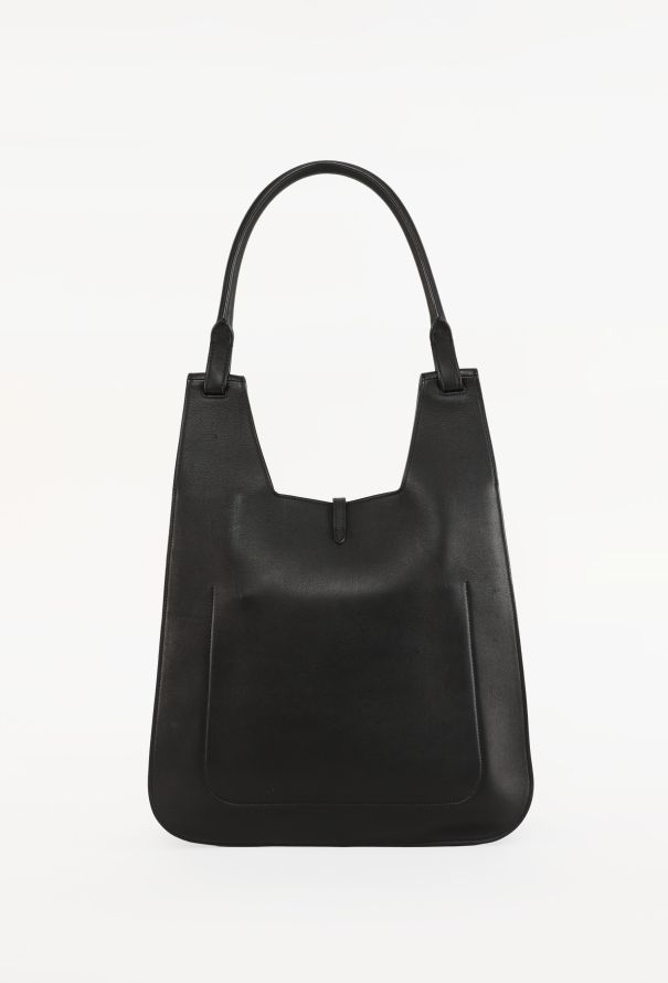 Céline Black Hook Hobo Bag - 5