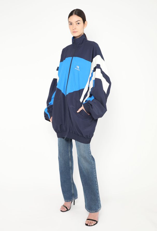 LCDC ♥ OVERSIZED TRACK JACKET /追跡付 New Flag Oversize Track Jacket - Black – LÝFT