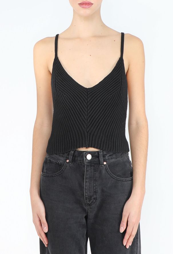 Maison Margiela '90s Ribbed Knit Camisole - 1